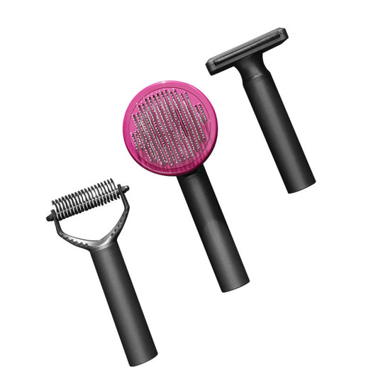 KFX-9389757 Massage Knot Pet Grooming Set – Hair Removal Comb for Cats and Dogs, Washable and Ergonomic Design
