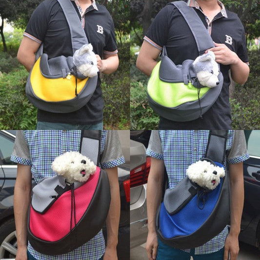 KFX-9396157 Pet Carrier Backpack - Durable Polyester with Eco-Friendly PVC, Lightweight Design for Pets Up to 10kg