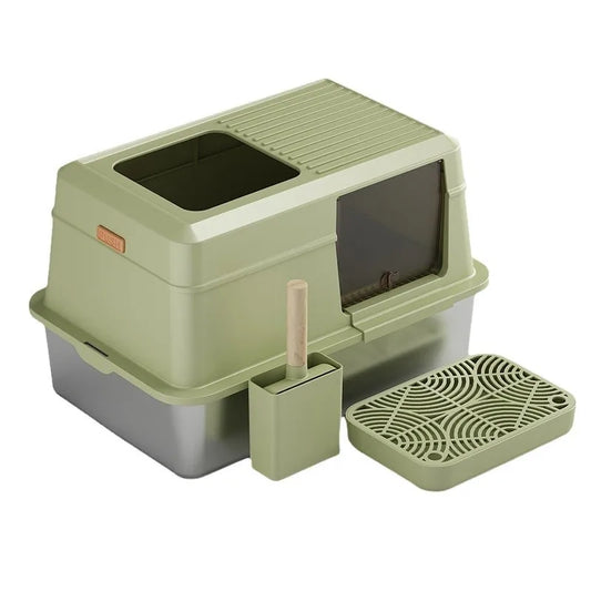 KFX-941459 Intelligent Smart Self-Cleaning Litter Box for Cats with Large Capacity and Durable Design