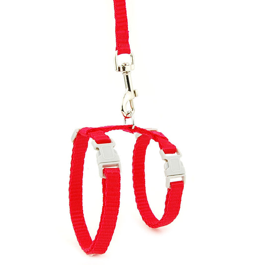KFX-9425981 Adjustable I-shaped Cat and Dog Chest Strap with Traction Rope in Multiple Colors