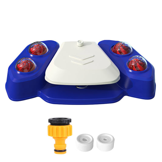 KFX-9536573 Multifunctional Automatic Dog Water Fountain with Sprinkler and Shower Balls for Drinking and Playtime