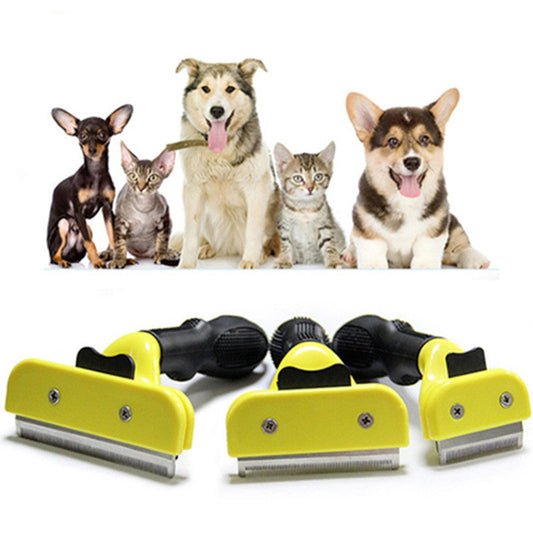 KFX-9547837 Double Bubble Case Hairdressing Knife Comb for Pet Grooming