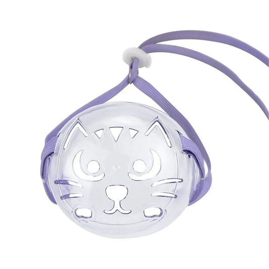 KFX-9566781 Adjustable Cat Muzzle for Grooming and Bathing - Anti-Bite Mouth Cover for Safety