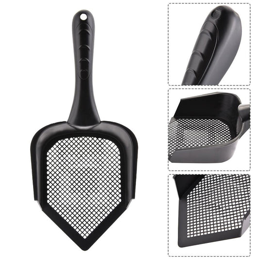 KFX-9607485 Durable Cat Litter Shovel with Fine Holes for Effortless Waste Cleaning