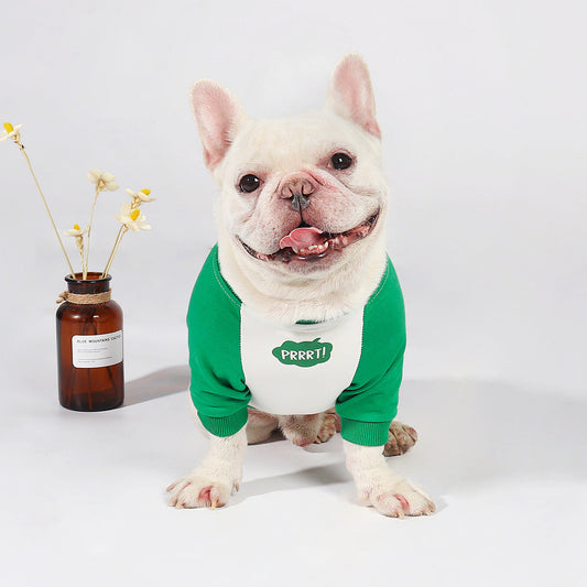 KFX-9634109 Korean Style Dog Winter Outfit - Thin Stitching, Comfortable Cotton, Easy Pullover Design, Multiple Sizes Available