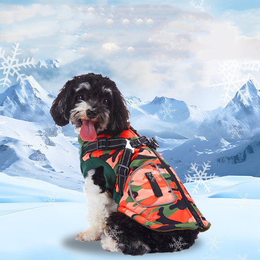 KFX-9655741 Stylish Winter Pet Jacket in Multiple Colors and Sizes