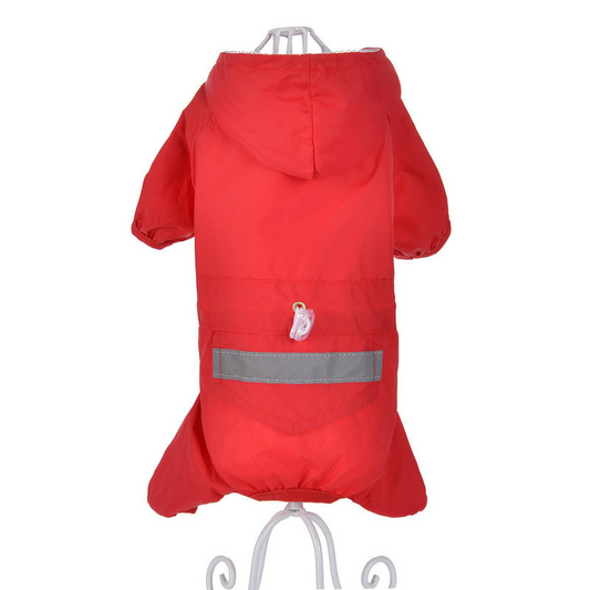 KFX-9664189 Waterproof and Windproof Raincoat for Pets, Available in Multiple Sizes and Colors