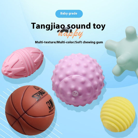 KFX-9710909 Durable Vinyl Simulation Bite-Resistant Ball for Pets - Various Colors Available