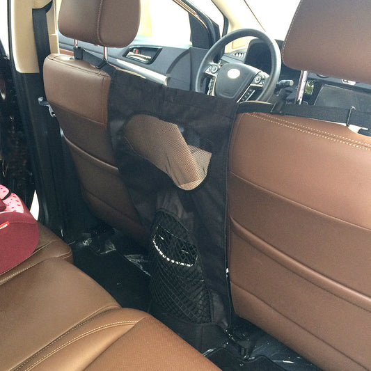KFX-9728957 Car Rear Seat Pet Guardrail - Cloth Isolation Protection for Dogs, 46*69cm