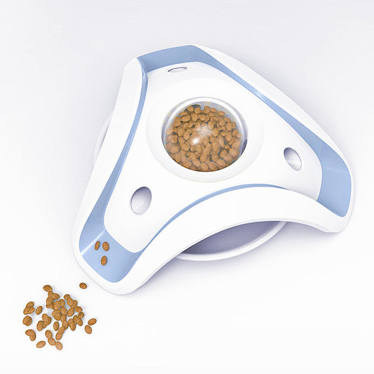KFX-9731133 Interactive Cat Food Leaking Toy - Earth Guest Educational Cat Training Tool (25.2cm x 13.6cm x 27.2cm)