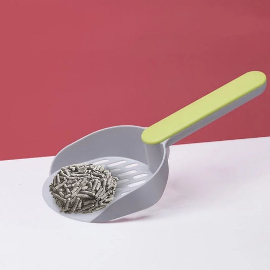 KFX-9751869 Durable Plastic Cat Litter Shovel for Easy Poop Cleaning and Maintenance
