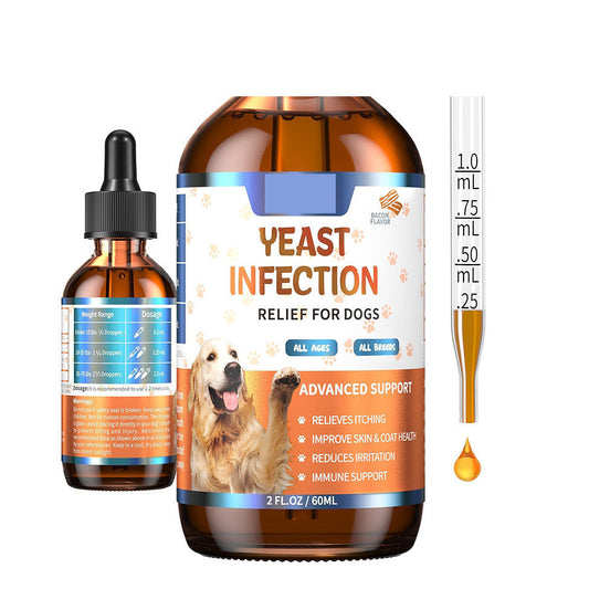 KFX-9773501 Dog Hair Health Drops - Available in Bacon and Original Flavor, 60ml, 90ml, 120ml