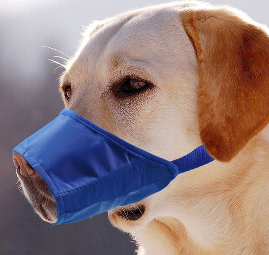 KFX-9861693 Waterproof Anti-Bite Dog Mouth Cover for Bark Control - Available in Multiple Colors