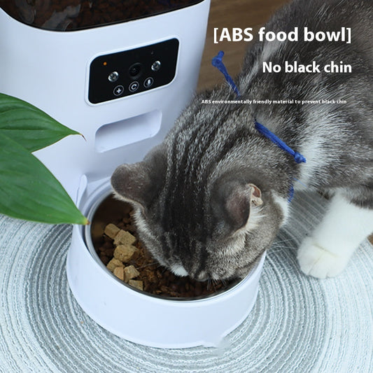 KFX-9879869 5L Automatic Pet Feeder with Smart Features for Dogs and Cats