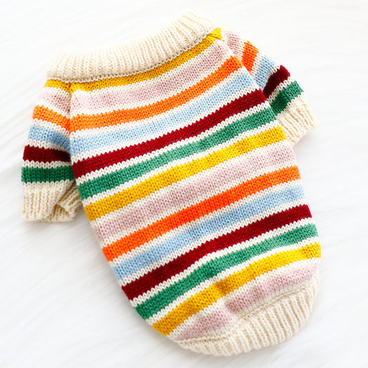 KFX-9883453 Cute and Cozy Wool Sweater for Dogs - Spring and Autumn Style