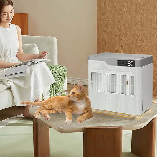 KFX-992147 Smart Humidifier and Air Purifier for Large Spaces and Pet Grooming with Electrostatic Filtration