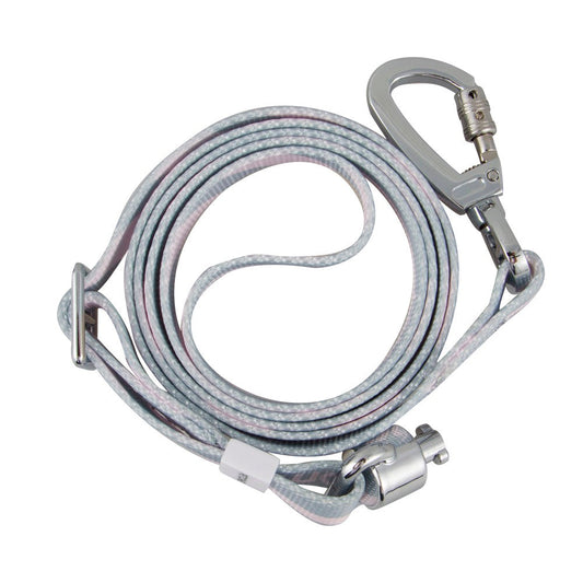 KFX-9933501 Medium-Sized Pet Dog Walking Rope Collar with Bluetooth Connection, Integrated Battery, and Durable Design