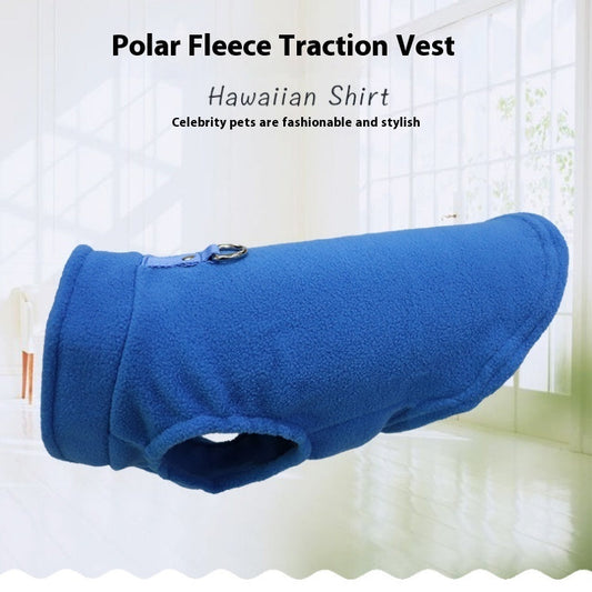 KFX-9940029 Soft Polar Fleece Dog Waistcoat in Multiple Colors and Sizes