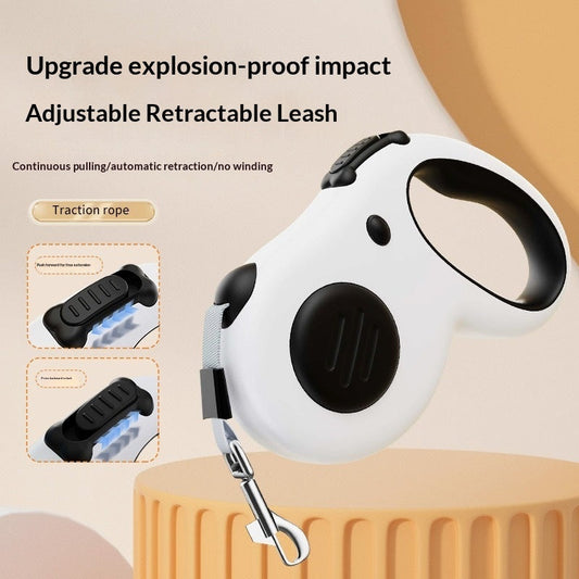 KFX-9989309 Automatic Retractable Pet Leash for Dogs and Cats - 5m/3m Options in Multiple Colors