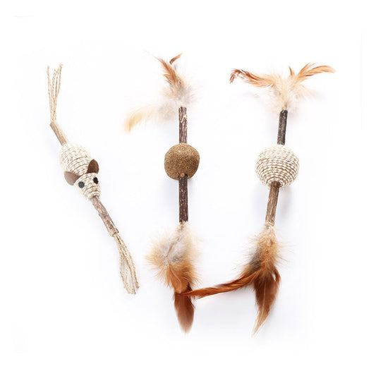 New product wood teng stick catnip