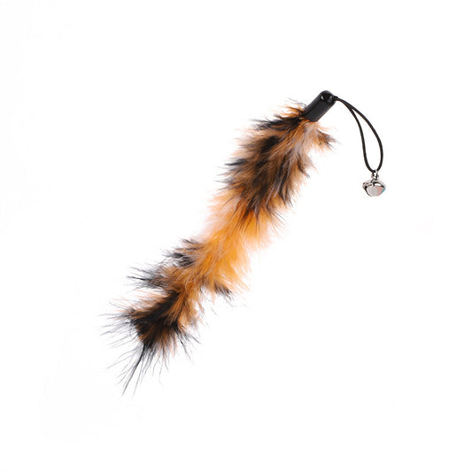 Pet Cat Toy Long Turkey With Bells