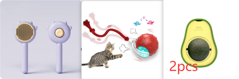 Avocado Cat Mint Multifunctional Catnip Toy 360 Rotating Self-healing Artifact Pet Supplies