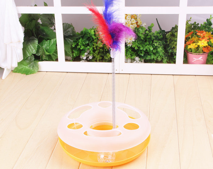 Bell funny cat toy