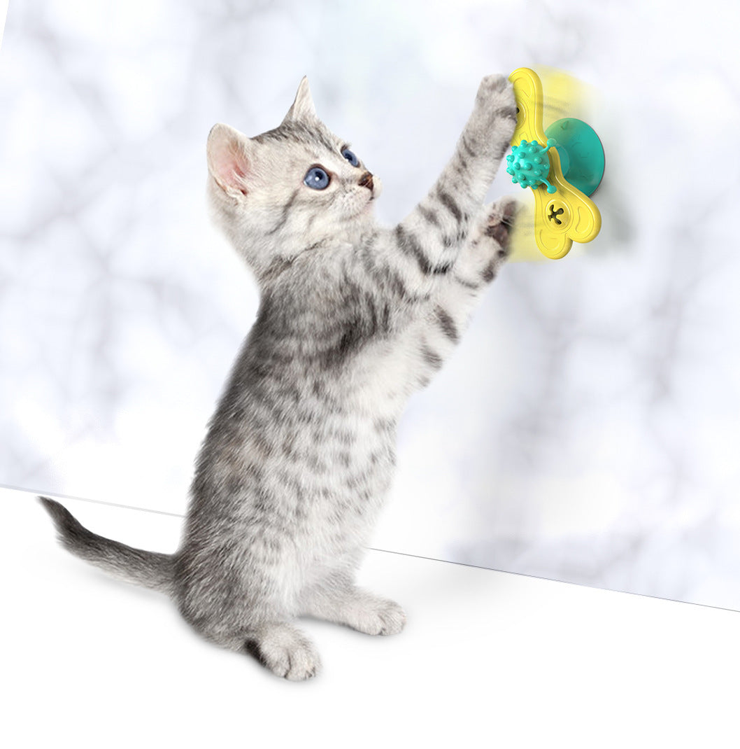 Butterfly cat turntable