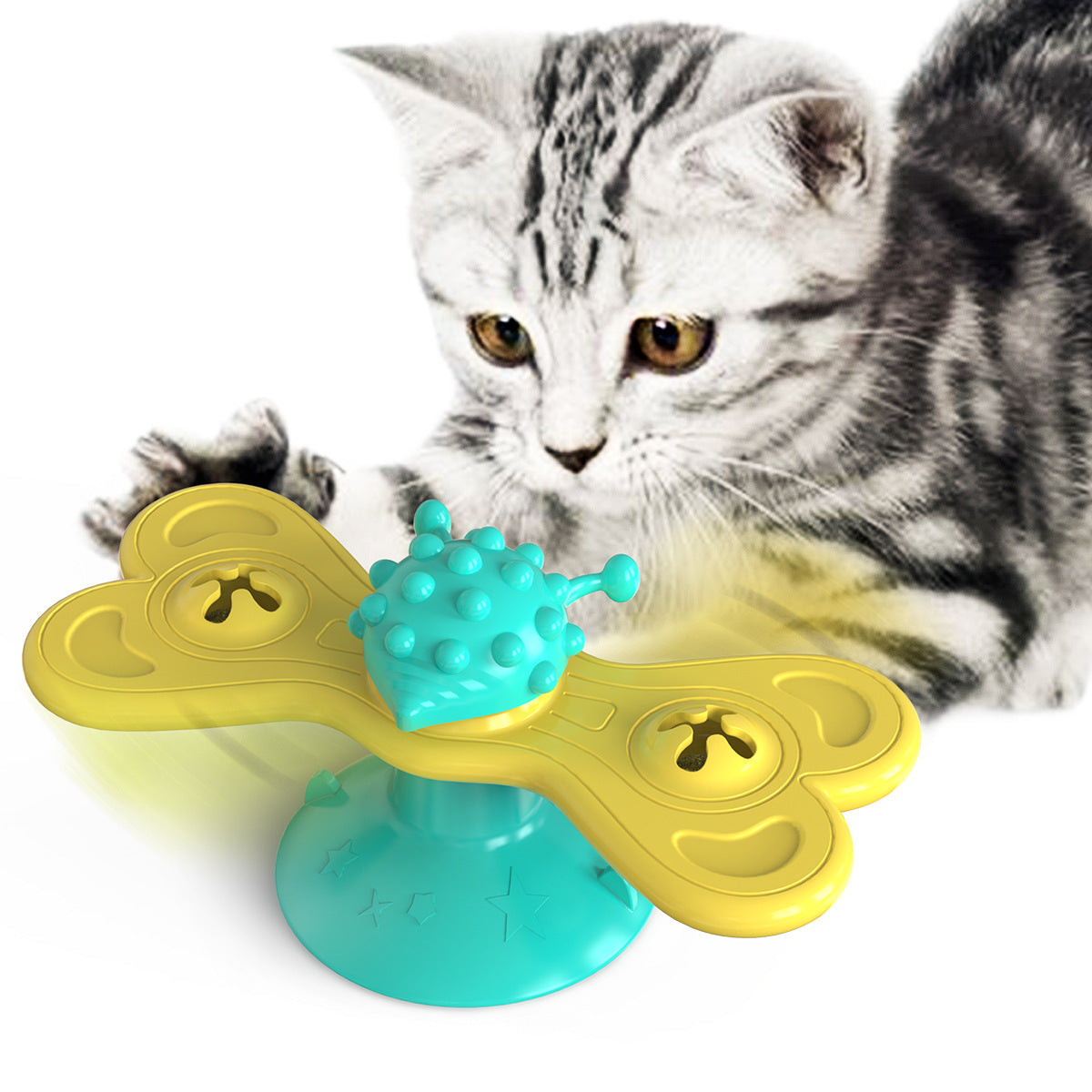 Butterfly cat turntable