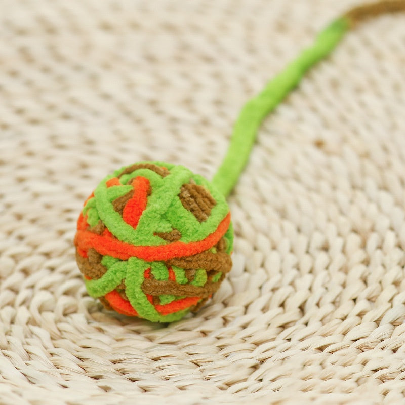 Cat Large Funny Self-relief Toy Handmade Woolen Yarn Ball