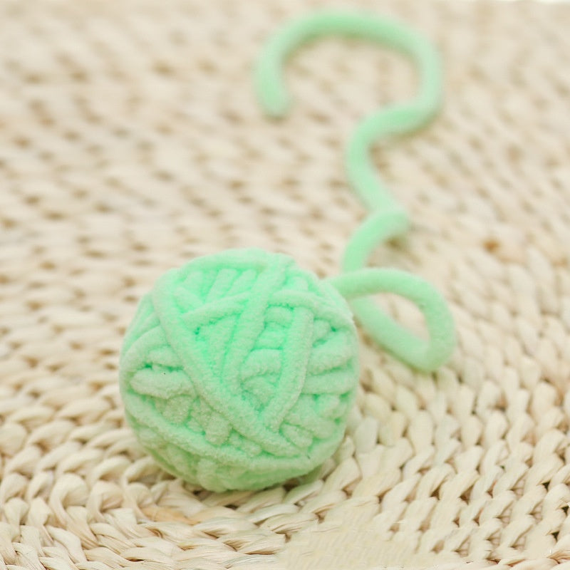 Cat Large Funny Self-relief Toy Handmade Woolen Yarn Ball