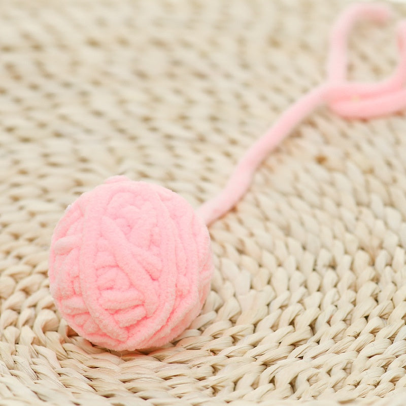 Cat Large Funny Self-relief Toy Handmade Woolen Yarn Ball