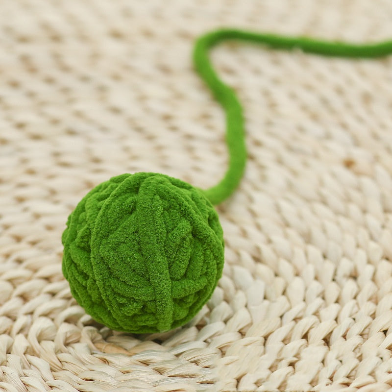 Cat Large Funny Self-relief Toy Handmade Woolen Yarn Ball