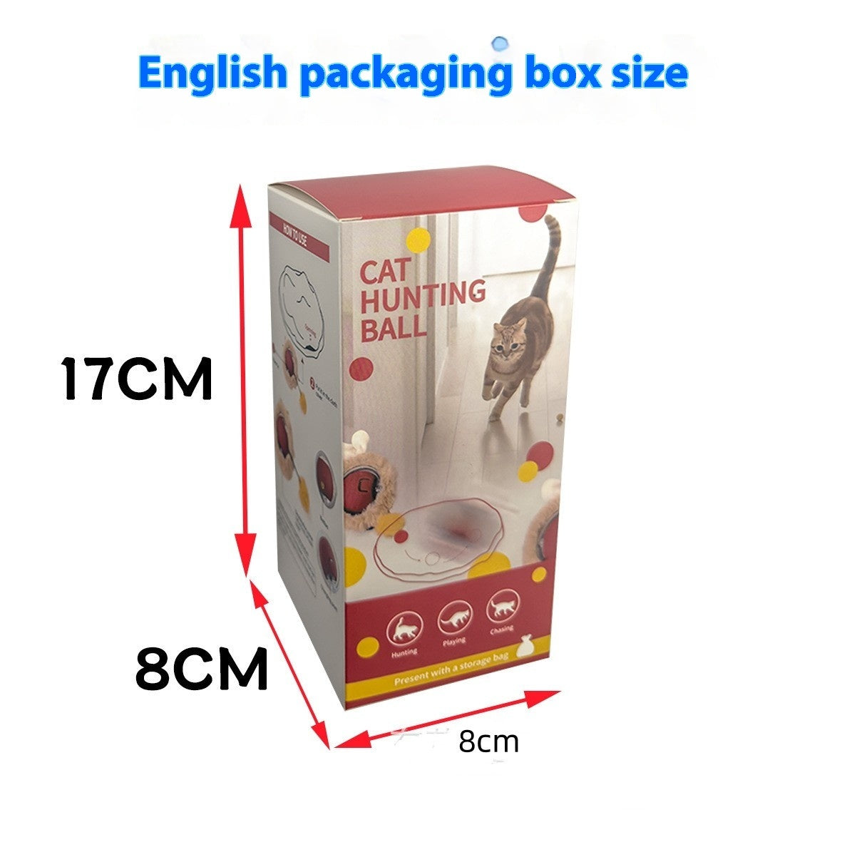 Cat Self-hi Ball Three-piece Round Double-layer Hunting Cover