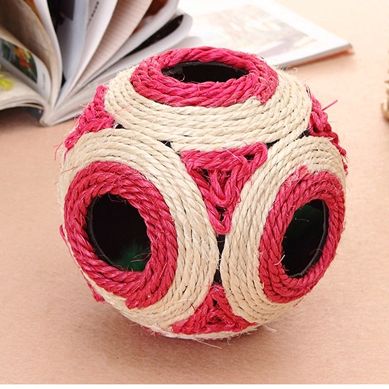 Cat Supplies Kitty Toy Sisal Ball