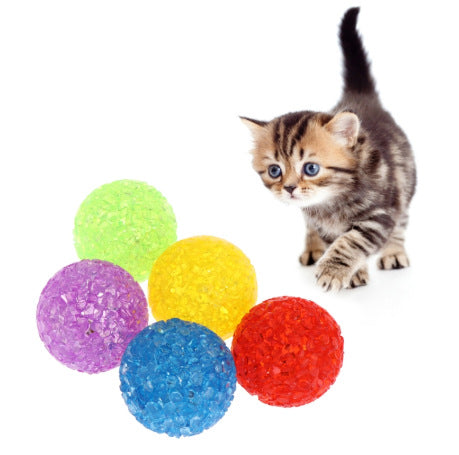 Cat Toy Particle Crystal Ball