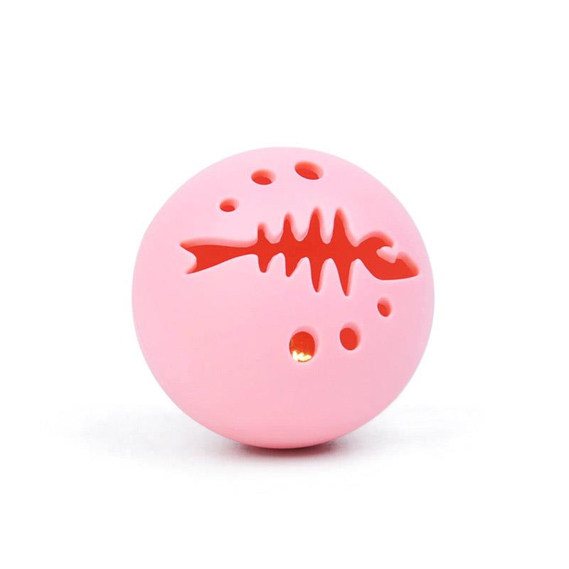 Cat toy ball mint bell glow toy