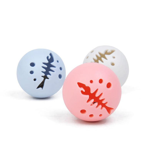 Cat toy ball mint bell glow toy
