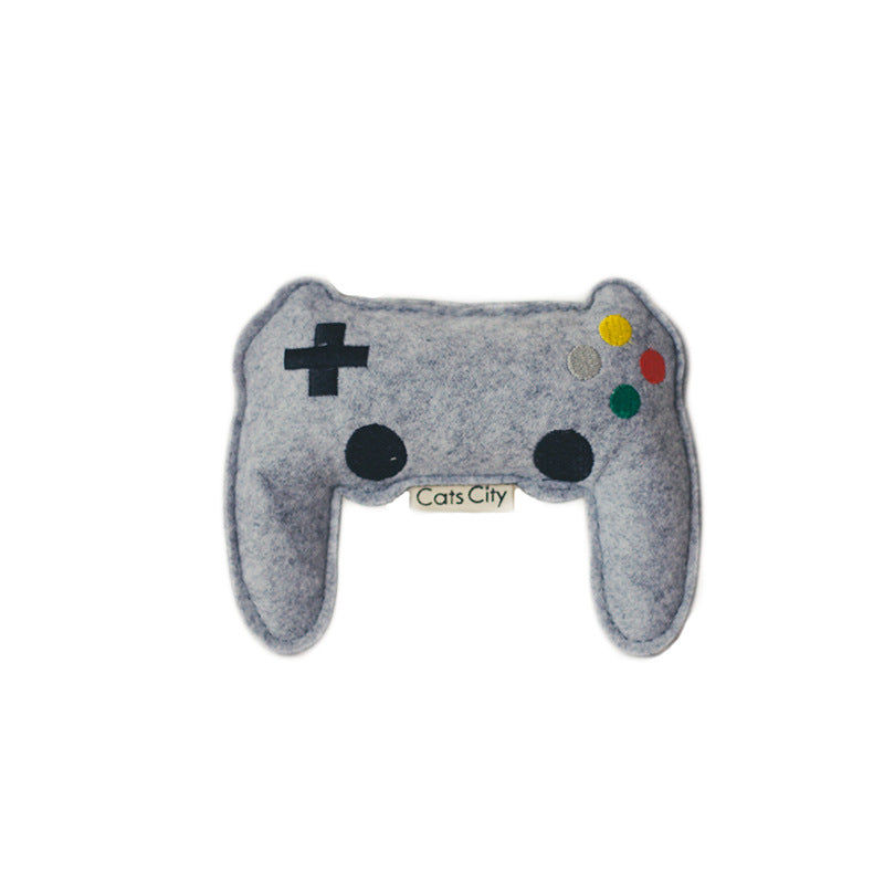 Catnip Toy Felt Game Handle Funny Cat Artifact