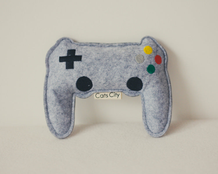 Catnip Toy Felt Game Handle Funny Cat Artifact