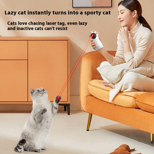 Cat's Paw Laser Toys Intelligent Interaction Three Modes Relieving Stuffy Artifact