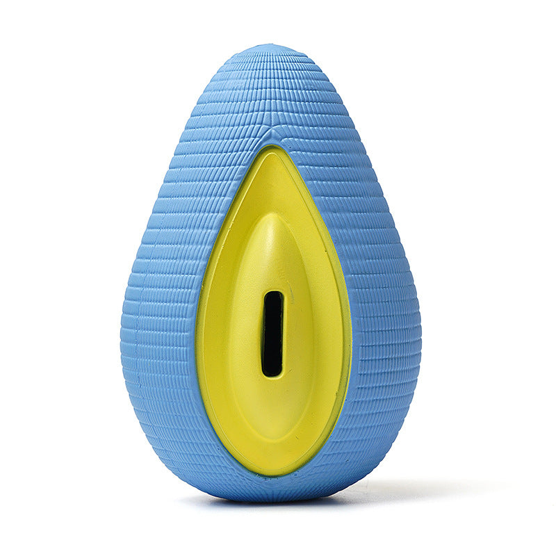 Dog Spills Ball Avocado Rubber Pet