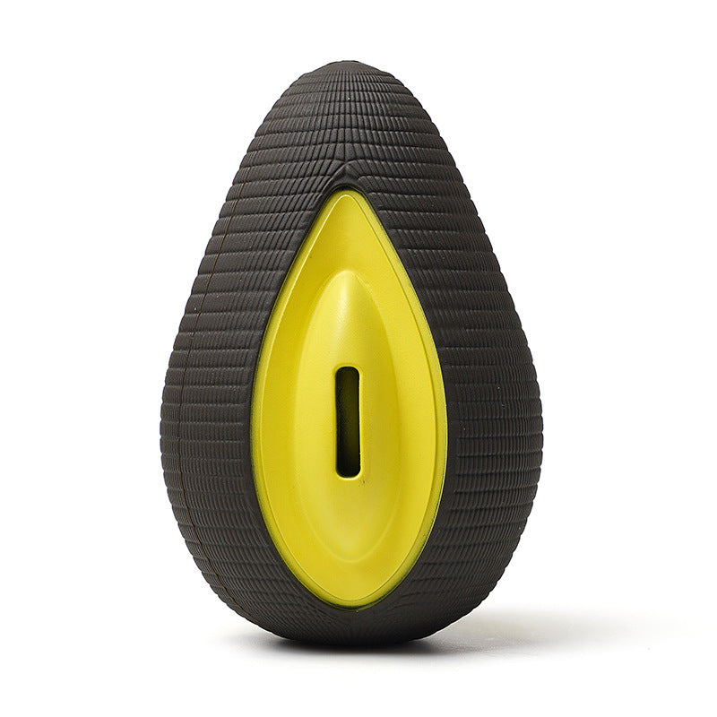 Dog Spills Ball Avocado Rubber Pet
