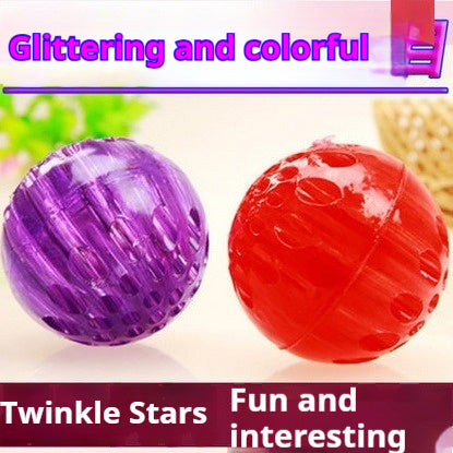 Dog Toy Ball Pet Cat Solid High Elastic Honeycomb