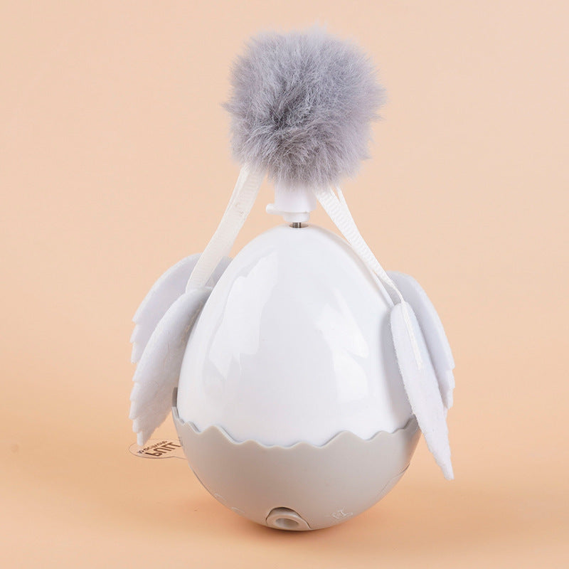 Electric Cat Teasing Ball Cute Pet Electric Tumbler Ball Toy Cat Self-Hi Relieving Stuffy Toy Smart Cat Toy