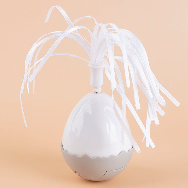 Electric Cat Teasing Ball Cute Pet Electric Tumbler Ball Toy Cat Self-Hi Relieving Stuffy Toy Smart Cat Toy