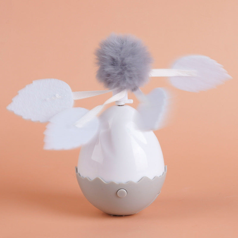 Electric Cat Teasing Ball Cute Pet Electric Tumbler Ball Toy Cat Self-Hi Relieving Stuffy Toy Smart Cat Toy