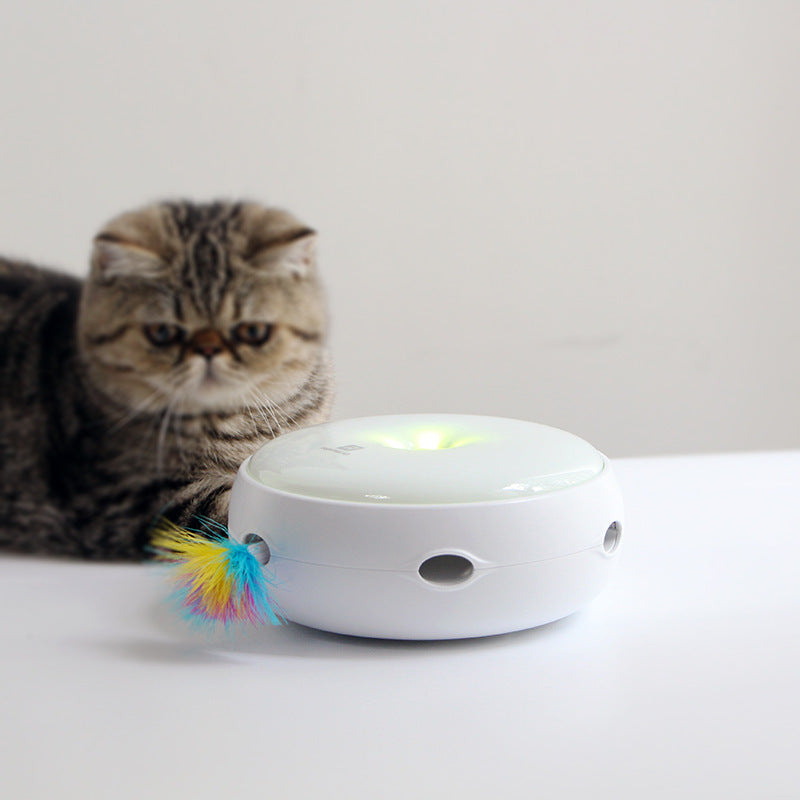 Electric feather cat ticker