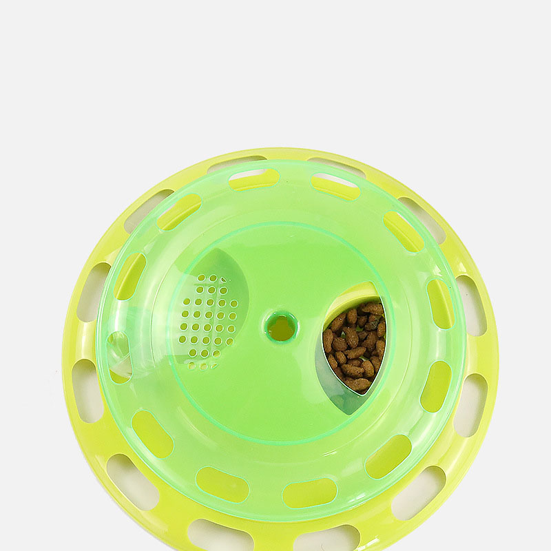 Feeding Cat Toy Bell Ball Puzzle Cat Turntable
