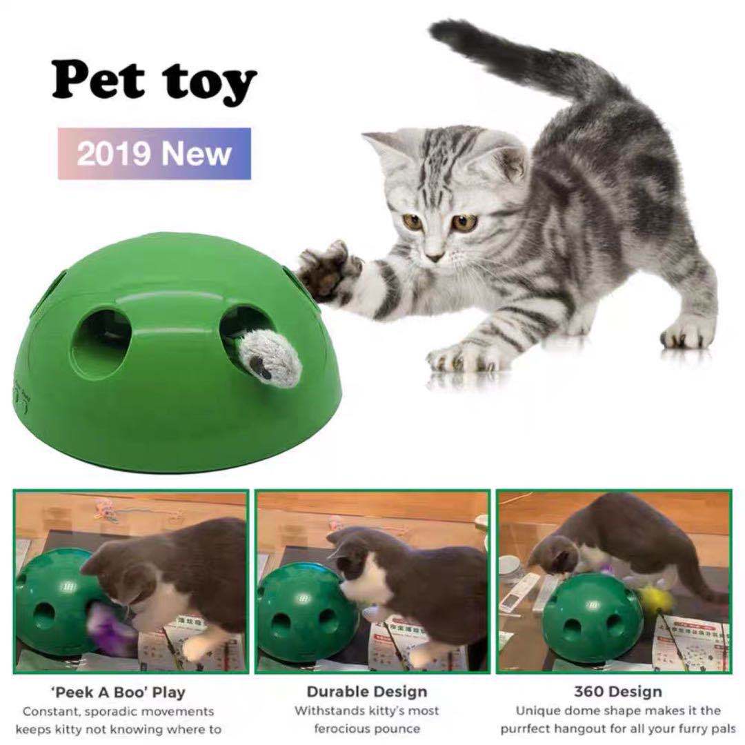 Funny Cat Toy Scratcher Electric Mouse